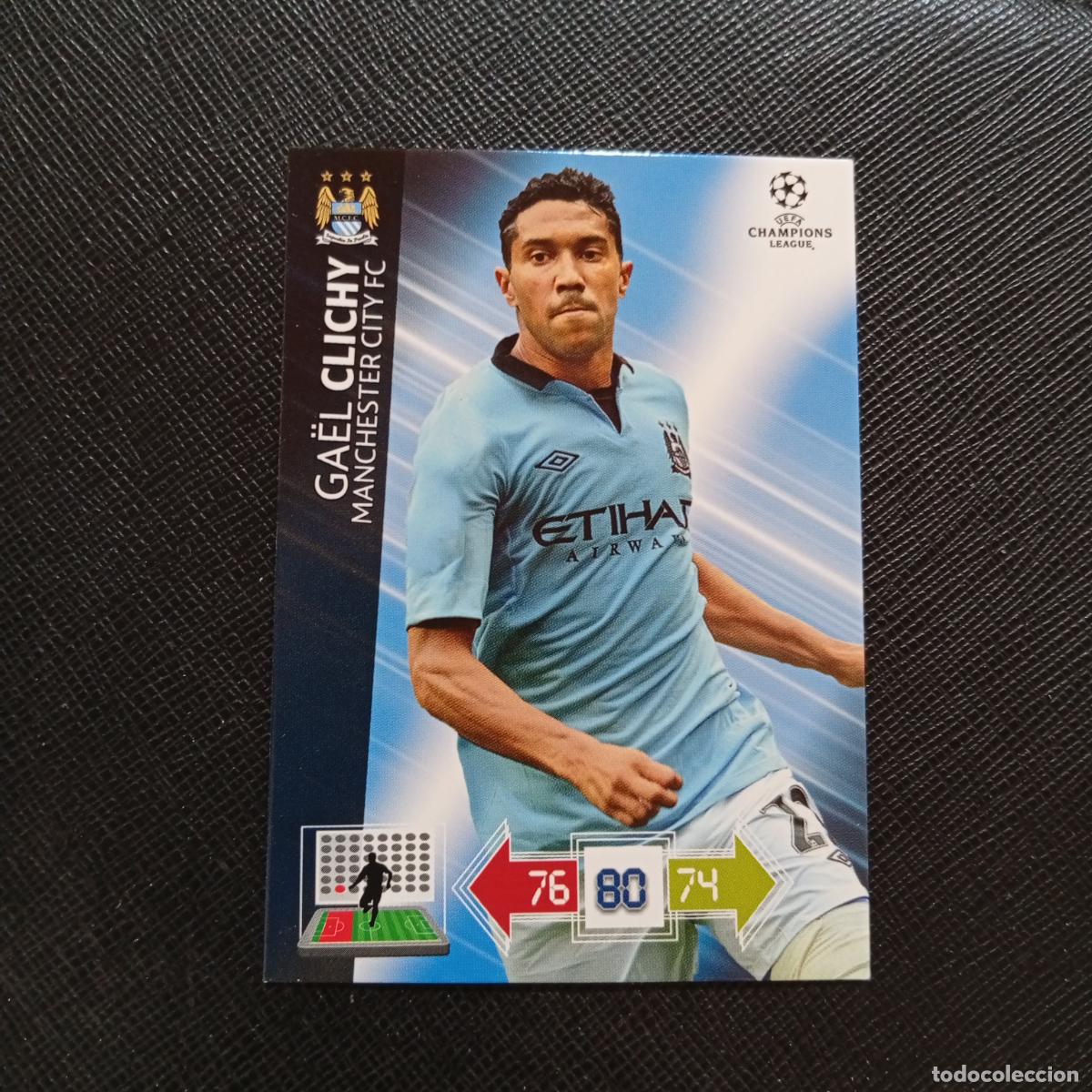 Figurine di Calcio: CLICHY MANCHESTER CITY ADRENALYN CHAMPIONS LEAGUE 2012 2013 FUTBOL 12 13 - A207 PG175 B
