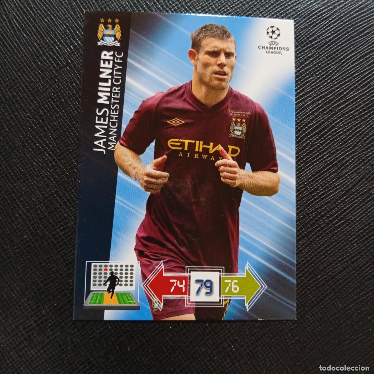 Fu&szlig;ball-Sticker: MILNER MANCHESTER CITY ADRENALYN CHAMPIONS LEAGUE 2012 2013 FUTBOL 12 13 - A207 PG181 B