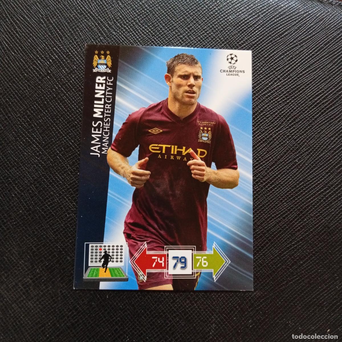 Football Stickers: MILNER MANCHESTER CITY ADRENALYN CHAMPIONS LEAGUE 2012 2013 FUTBOL 12 13 - A207 PG187 B