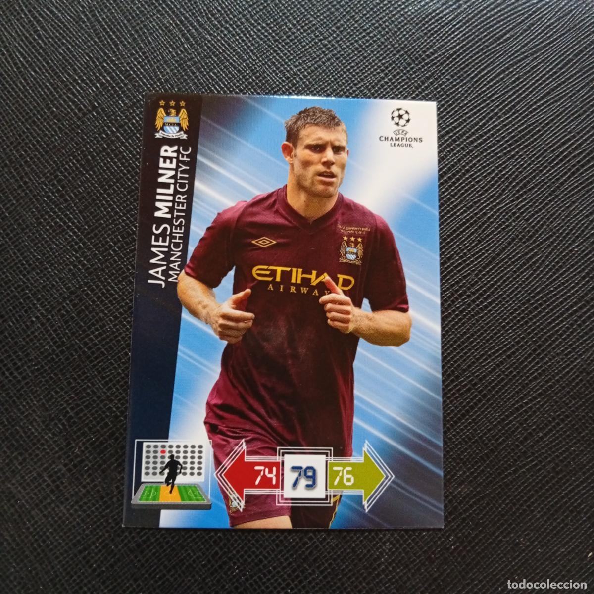 Football Stickers: MILNER MANCHESTER CITY ADRENALYN CHAMPIONS LEAGUE 2012 2013 FUTBOL 12 13 - A207 PG193