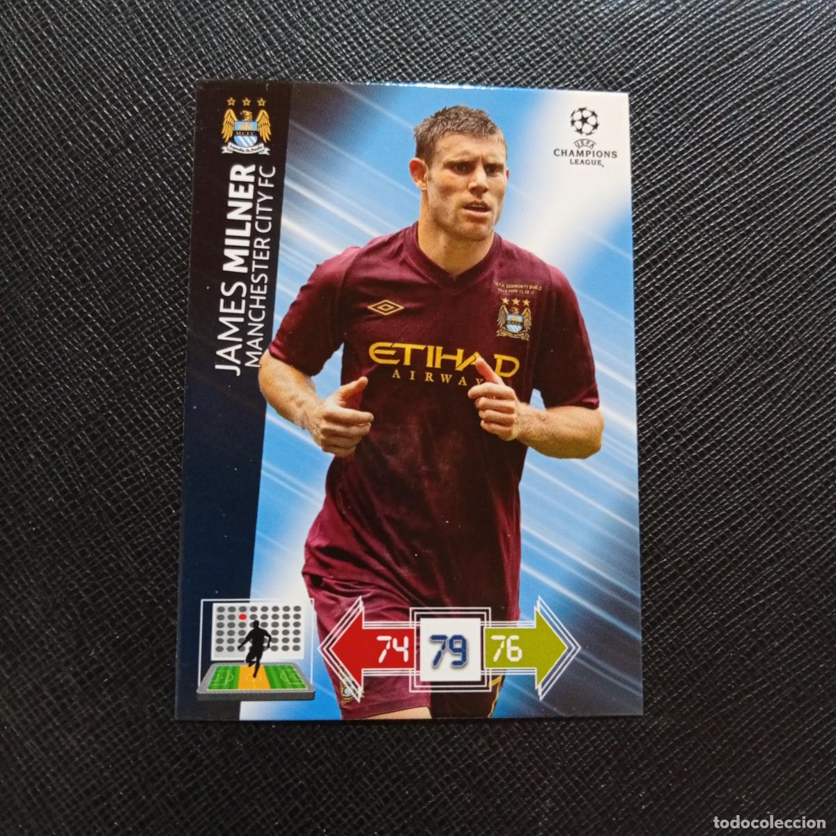 Football Stickers: MILNER MANCHESTER CITY ADRENALYN CHAMPIONS LEAGUE 2012 2013 FUTBOL 12 13 - A207 PG193 B