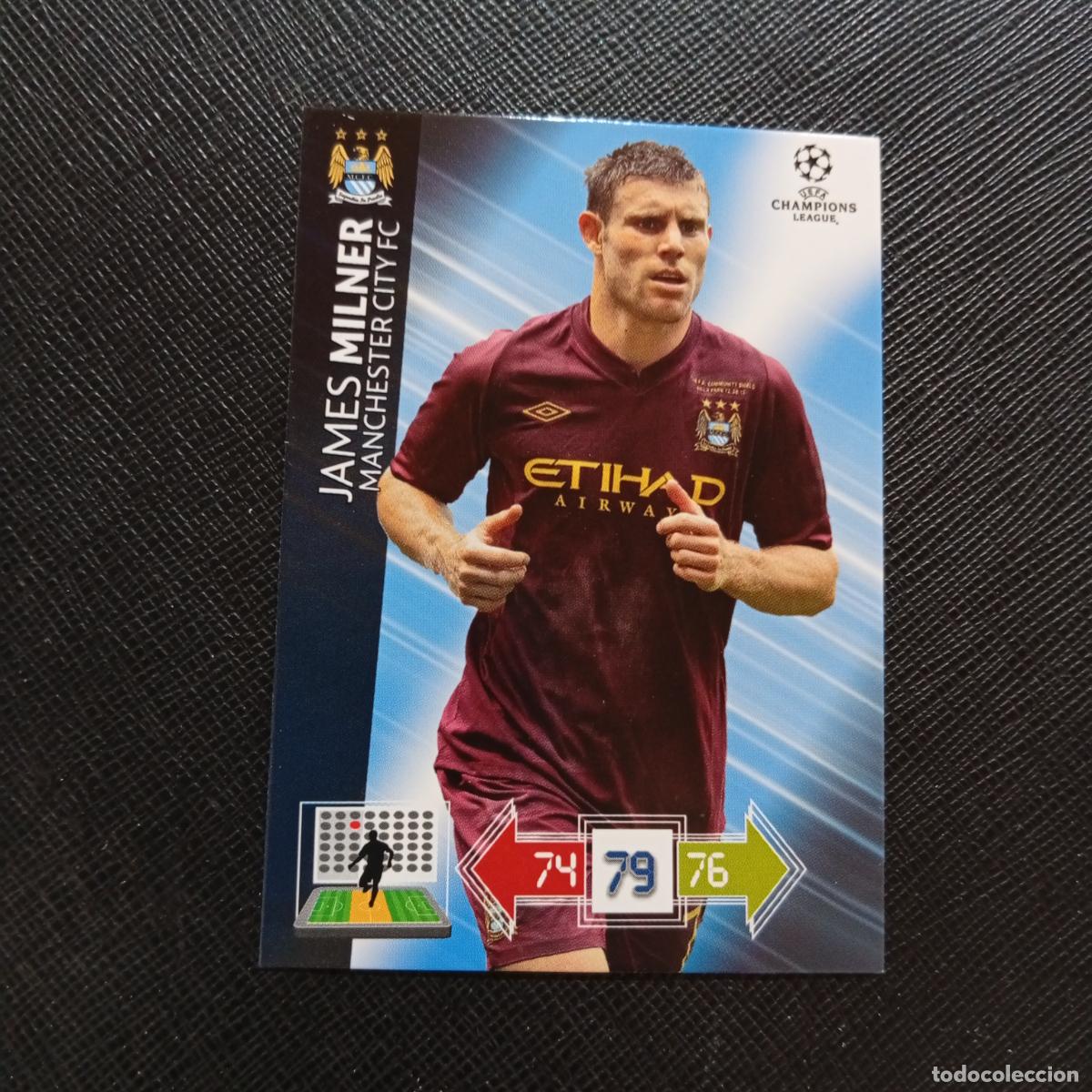 Cartes &agrave; collectionner de Football: MILNER MANCHESTER CITY ADRENALYN CHAMPIONS LEAGUE 2012 2013 FUTBOL 12 13 - A207 PG201 B