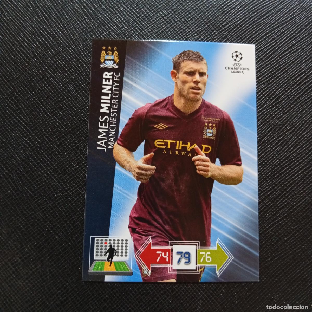 Cartes &agrave; collectionner de Football: MILNER MANCHESTER CITY ADRENALYN CHAMPIONS LEAGUE 2012 2013 FUTBOL 12 13 - A207 PG209