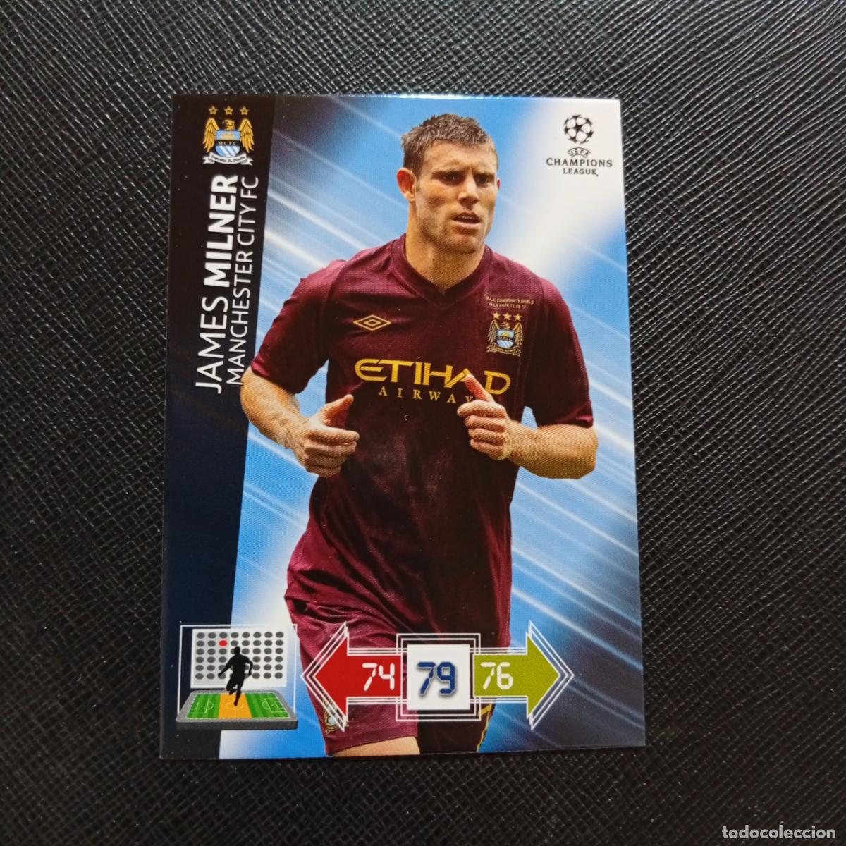 Cartes &agrave; collectionner de Football: MILNER MANCHESTER CITY ADRENALYN CHAMPIONS LEAGUE 2012 2013 FUTBOL 12 13 - A207 PG215