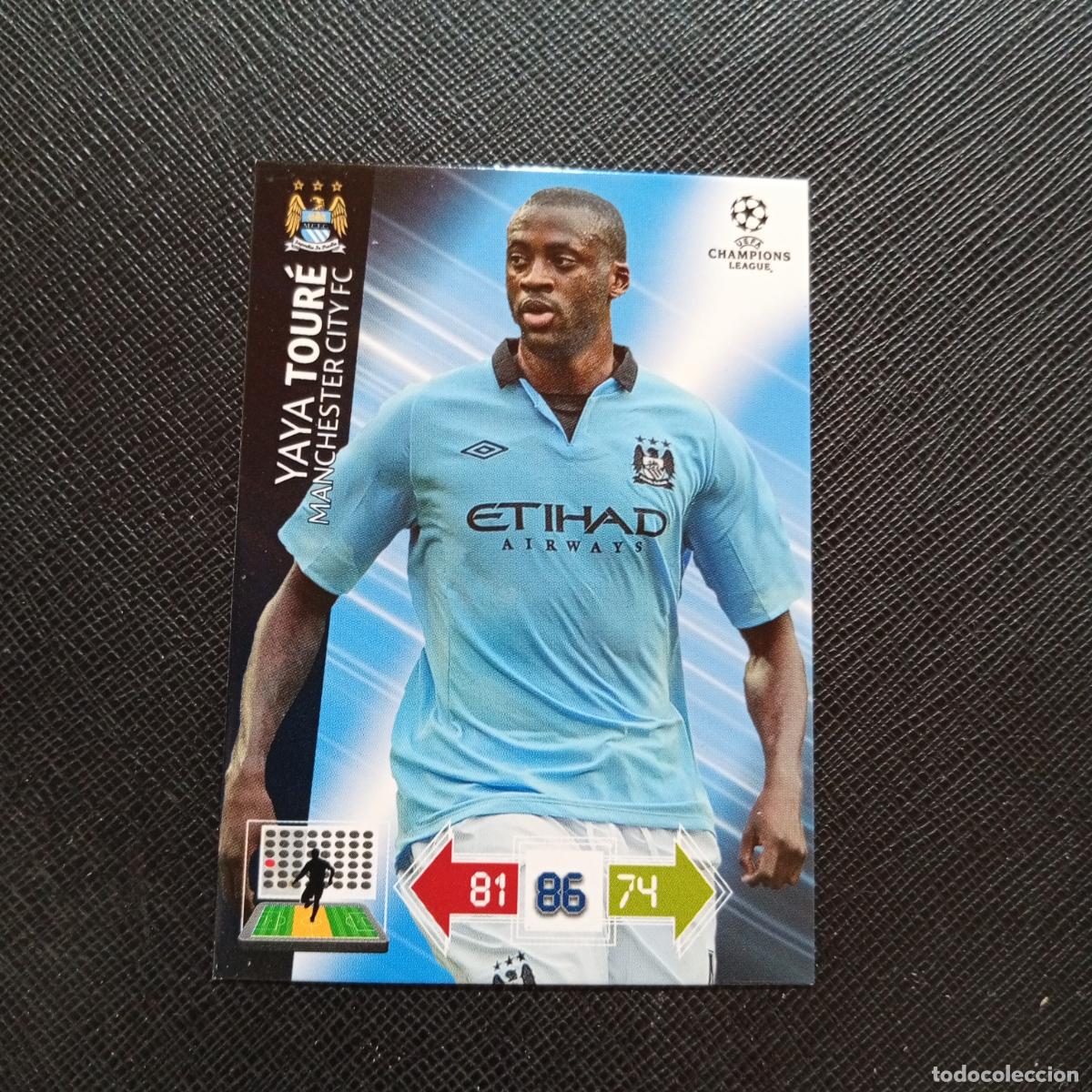 Cromos de f&uacute;tbol: YAYA TOURE MANCHESTER CITY ADRENALYN CHAMPIONS LEAGUE 2012 2013 FUTBOL 12 13 - A207 PG193