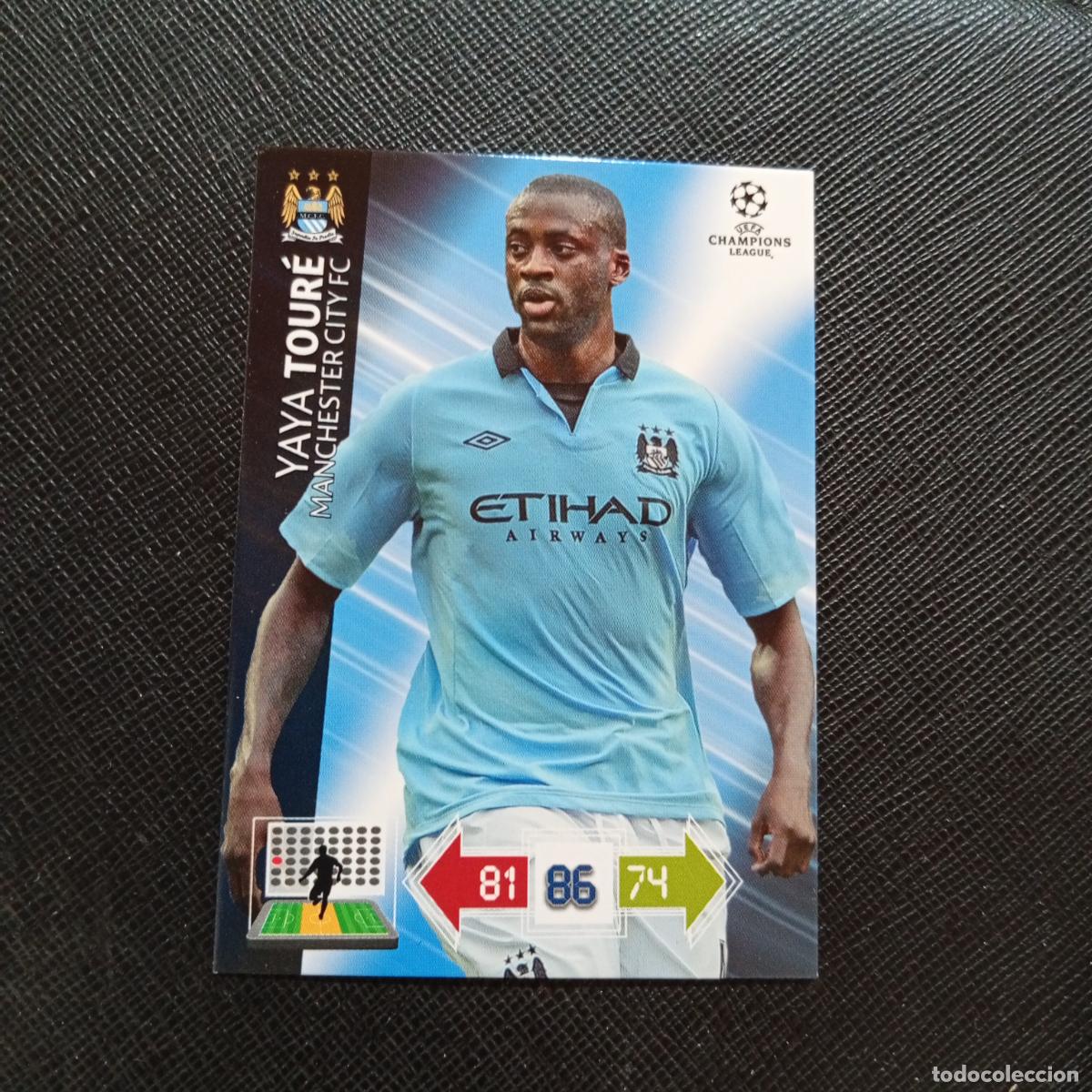 Cromos de f&uacute;tbol: YAYA TOURE MANCHESTER CITY ADRENALYN CHAMPIONS LEAGUE 2012 2013 FUTBOL 12 13 - A207 PG193 B