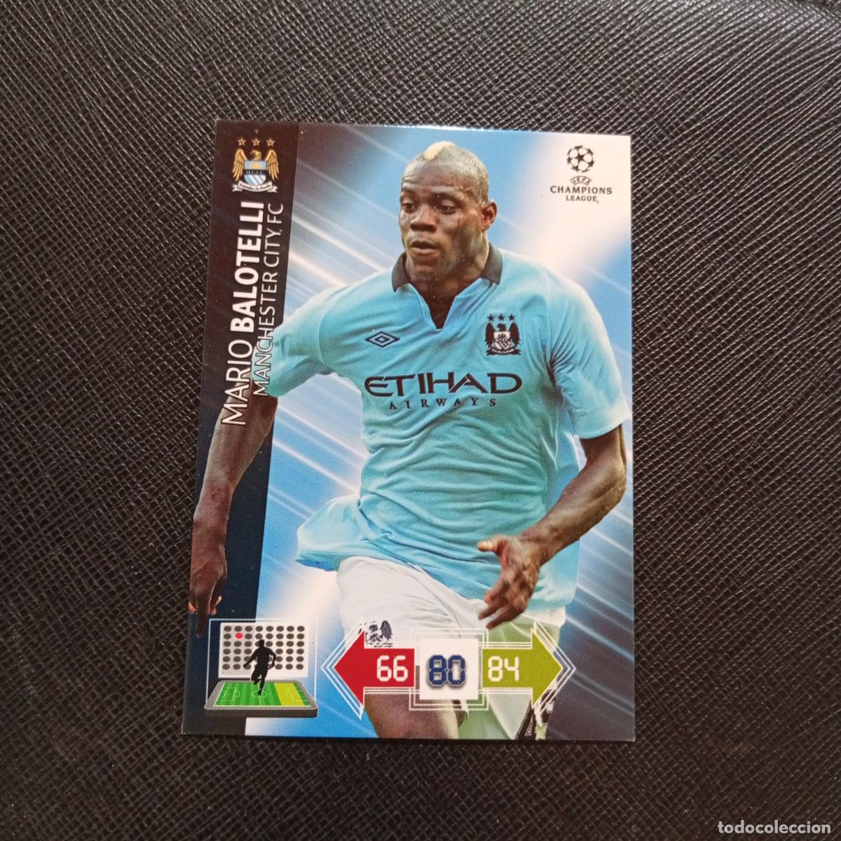 Cromos de f&uacute;tbol: BALOTELLI MANCHESTER CITY ADRENALYN CHAMPIONS LEAGUE 2012 2013 FUTBOL 12 13 - A207 PG201