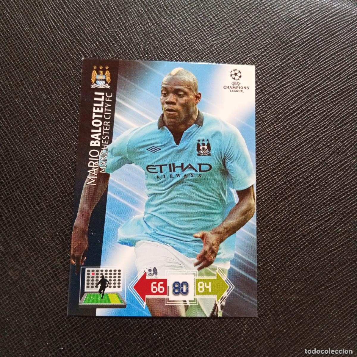Cromos de f&uacute;tbol: BALOTELLI MANCHESTER CITY ADRENALYN CHAMPIONS LEAGUE 2012 2013 FUTBOL 12 13 - A207 PG222
