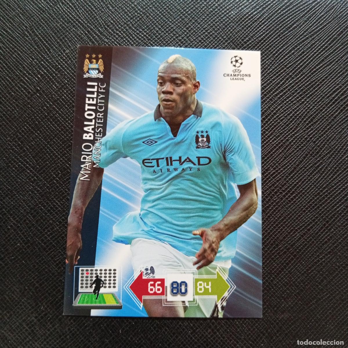 Cromos de f&uacute;tbol: BALOTELLI MANCHESTER CITY ADRENALYN CHAMPIONS LEAGUE 2012 2013 FUTBOL 12 13 - A207 PG222 B