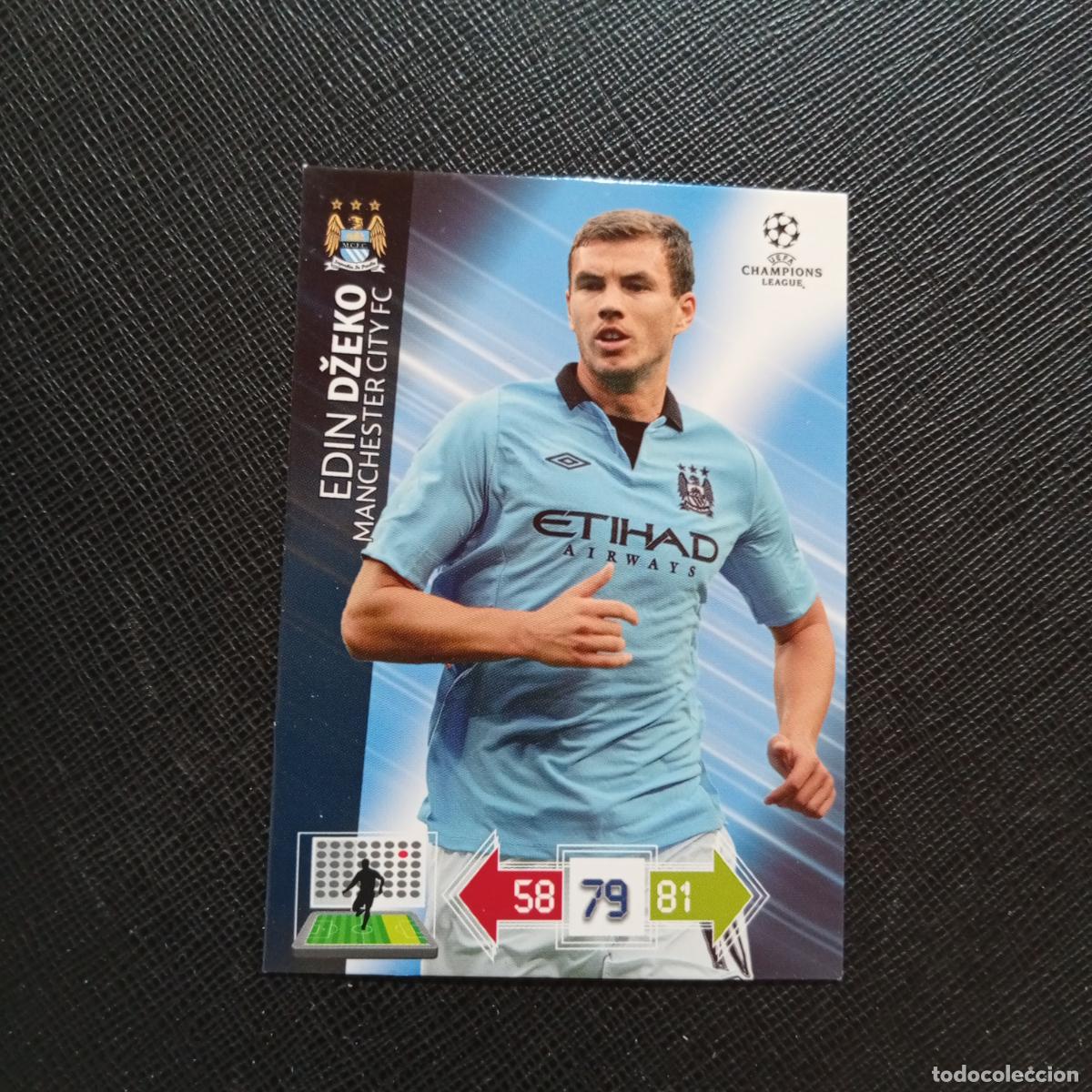 Cromos de f&uacute;tbol: DZEKO MANCHESTER CITY ADRENALYN CHAMPIONS LEAGUE 2012 2013 FUTBOL 12 13 - A207 PG228 B