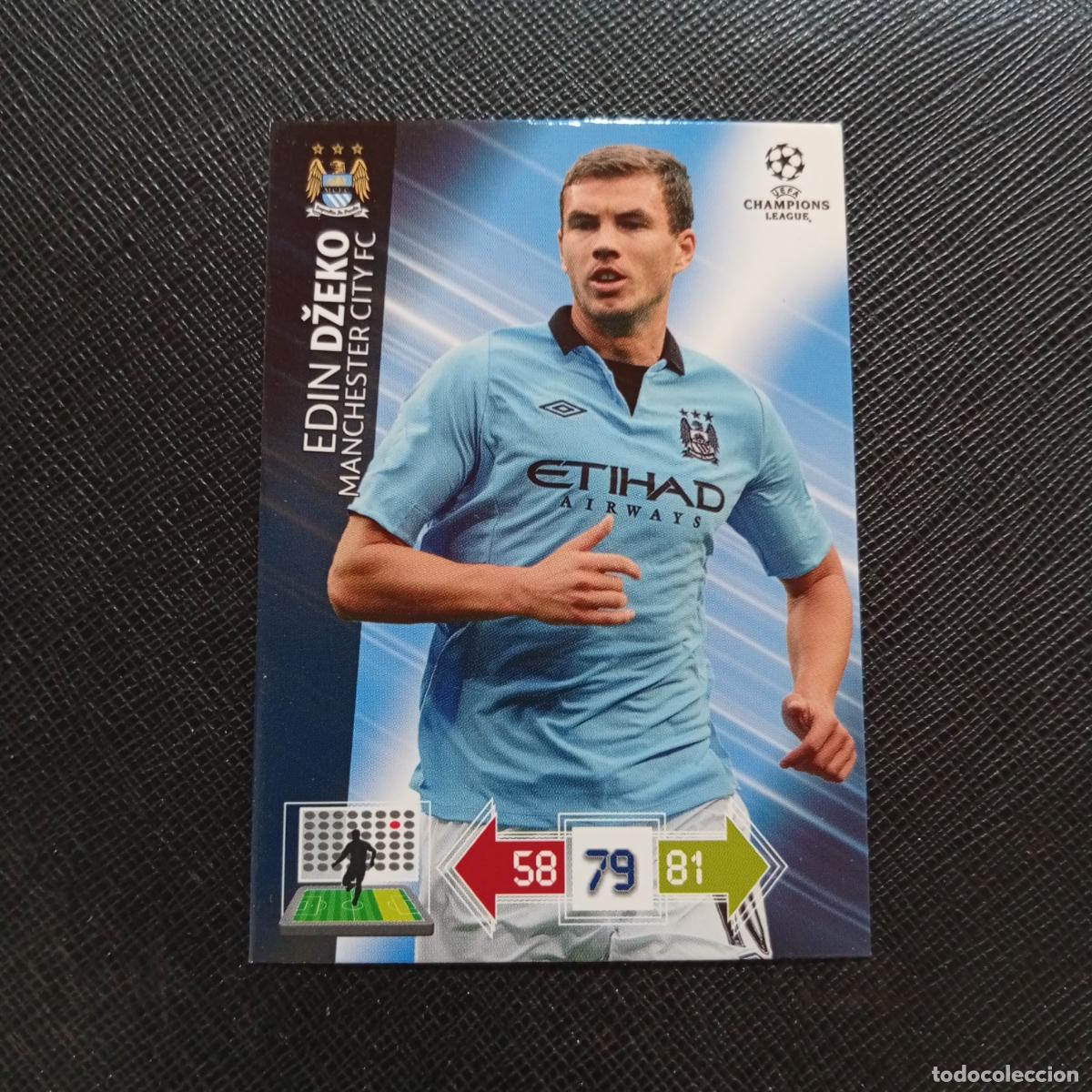 Cromos de Futebol: DZEKO MANCHESTER CITY ADRENALYN CHAMPIONS LEAGUE 2012 2013 FUTBOL 12 13 - A207 PG244 B