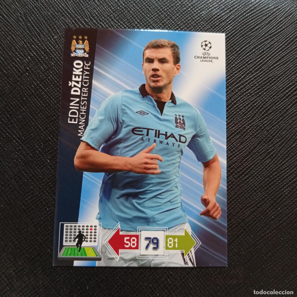 Cromos de f&uacute;tbol: DZEKO MANCHESTER CITY ADRENALYN CHAMPIONS LEAGUE 2012 2013 FUTBOL 12 13 - A207 PG252 B