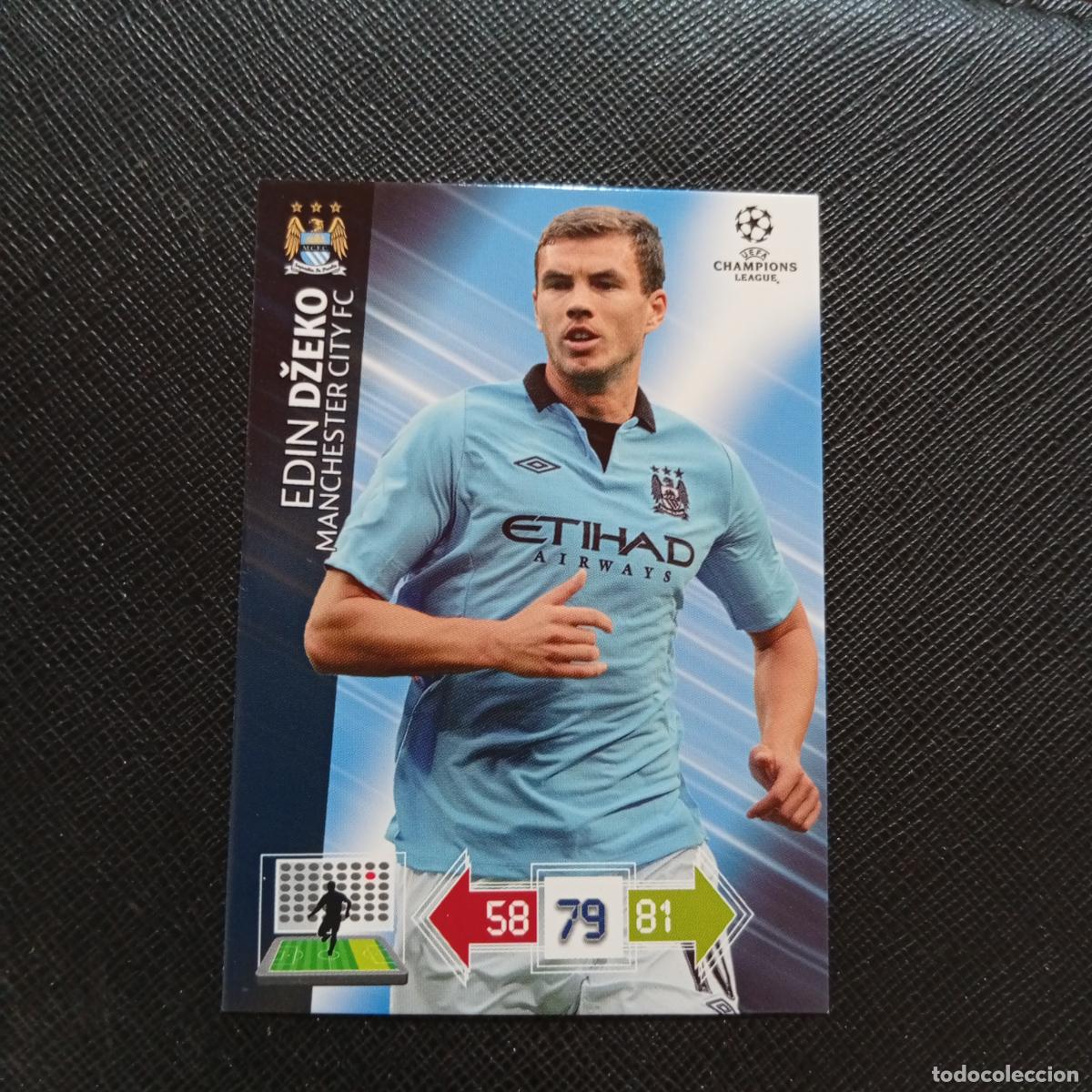 Cromos de f&uacute;tbol: DZEKO MANCHESTER CITY ADRENALYN CHAMPIONS LEAGUE 2012 2013 FUTBOL 12 13 - A207 PG259 B