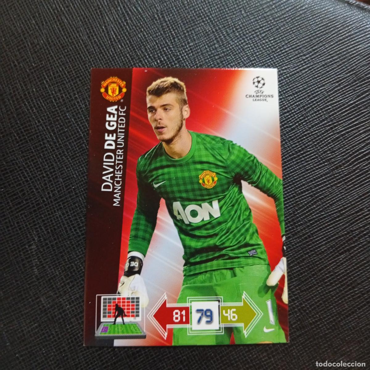 Cromos de f&uacute;tbol: DE GEA MANCHESTER UNITED ADRENALYN CHAMPIONS LEAGUE 2012 2013 FUTBOL 12 13 - A207 PG244