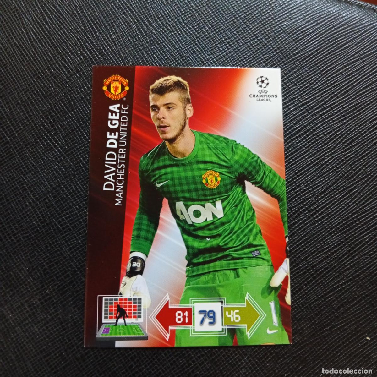 Figurine di Calcio: DE GEA MANCHESTER UNITED ADRENALYN CHAMPIONS LEAGUE 2012 2013 FUTBOL 12 13 - A207 PG252