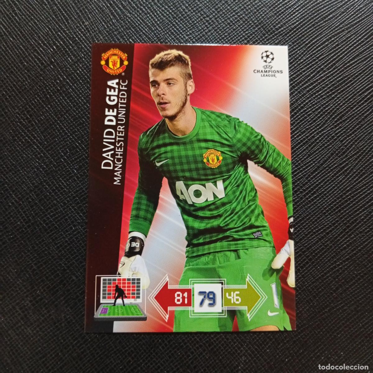 Figurine di Calcio: DE GEA MANCHESTER UNITED ADRENALYN CHAMPIONS LEAGUE 2012 2013 FUTBOL 12 13 - A207 PG252 B