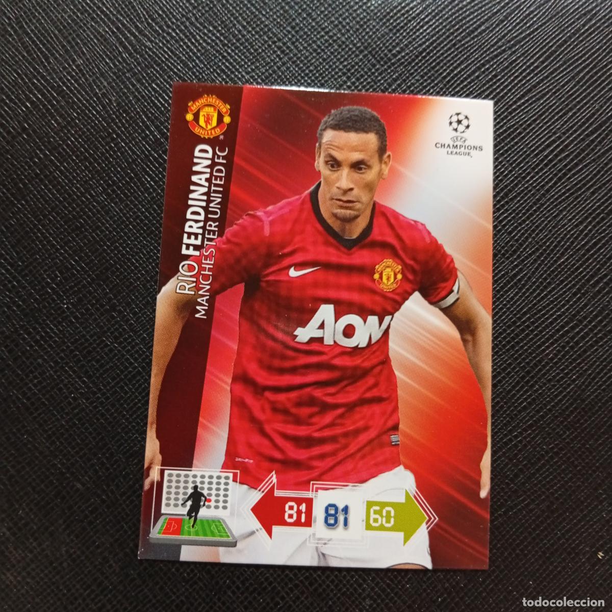 Cromos de f&uacute;tbol: RIO FERDINAND MANCHESTER UNITED ADRENALYN CHAMPIONS LEAGUE 2012 2013 FUTBOL 12 13 - A207 PG272
