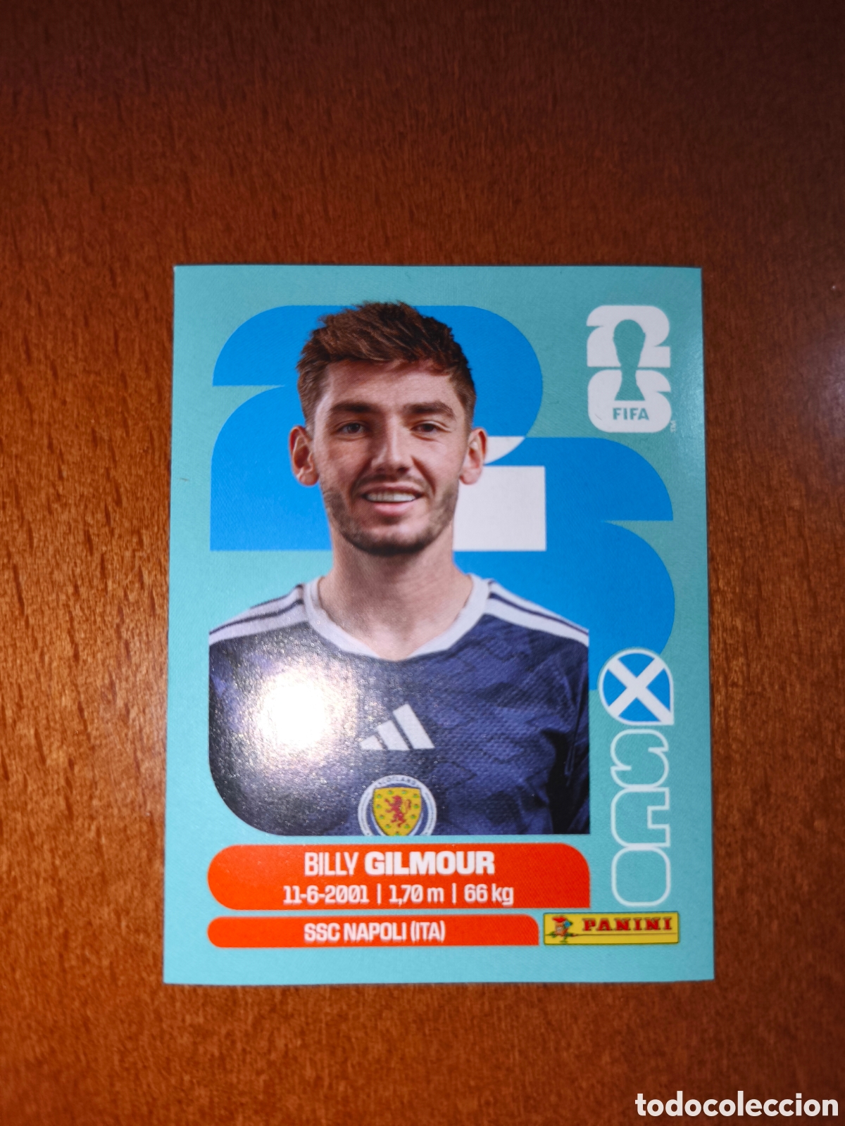 Cromos de Futebol: SCO12 Billy Gilmour SCO 12 Fifa World Cup 2026 Escocia