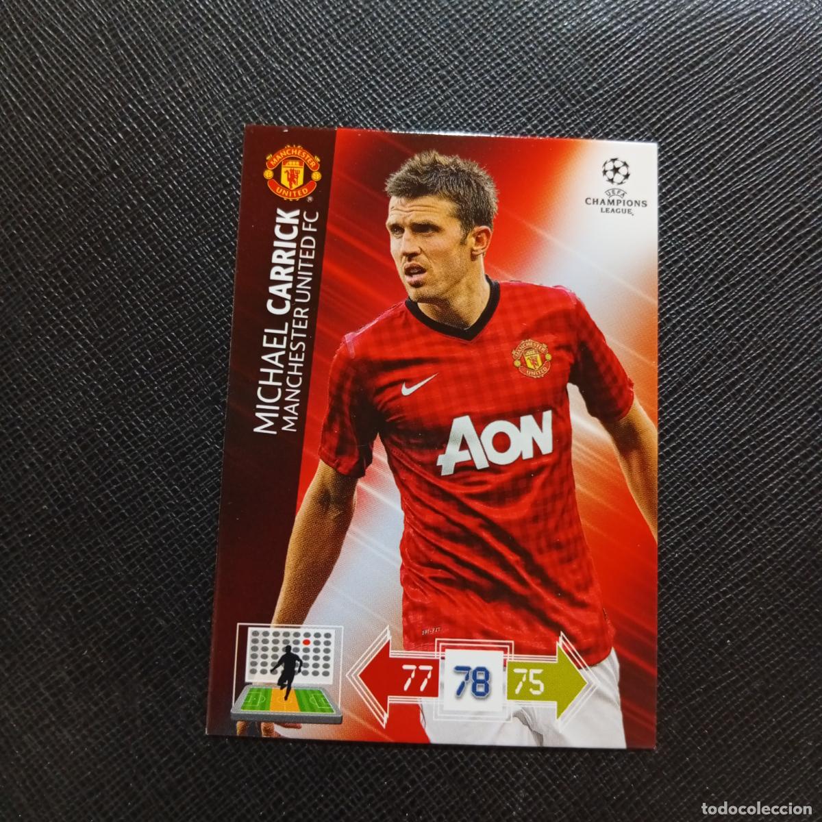 Football Stickers: CARRICK MANCHESTER UNITED ADRENALYN CHAMPIONS LEAGUE 2012 2013 FUTBOL 12 13 - A207 PG318 C