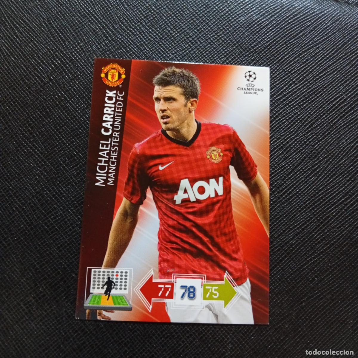 Football Stickers: CARRICK MANCHESTER UNITED ADRENALYN CHAMPIONS LEAGUE 2012 2013 FUTBOL 12 13 - A207 PG323 B
