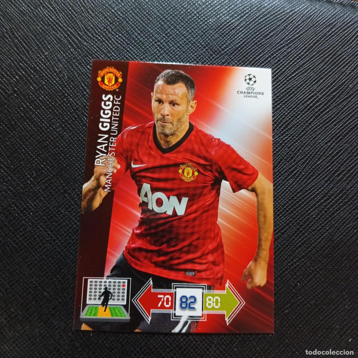 Football Stickers: GIGGS MANCHESTER UNITED ADRENALYN CHAMPIONS LEAGUE 2012 2013 FUTBOL 12 13 - A207 PG323