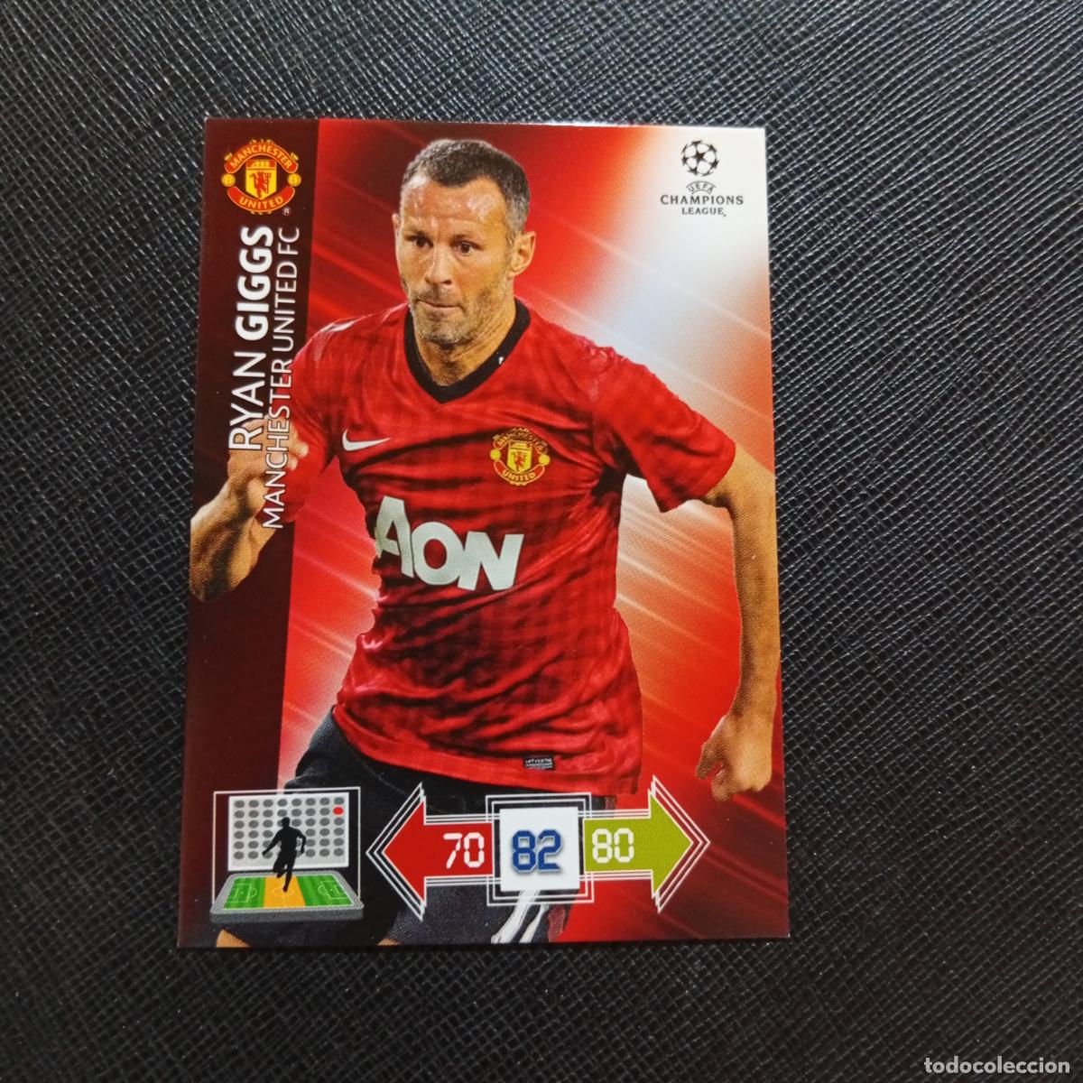 Football Stickers: GIGGS MANCHESTER UNITED ADRENALYN CHAMPIONS LEAGUE 2012 2013 FUTBOL 12 13 - A207 PG328