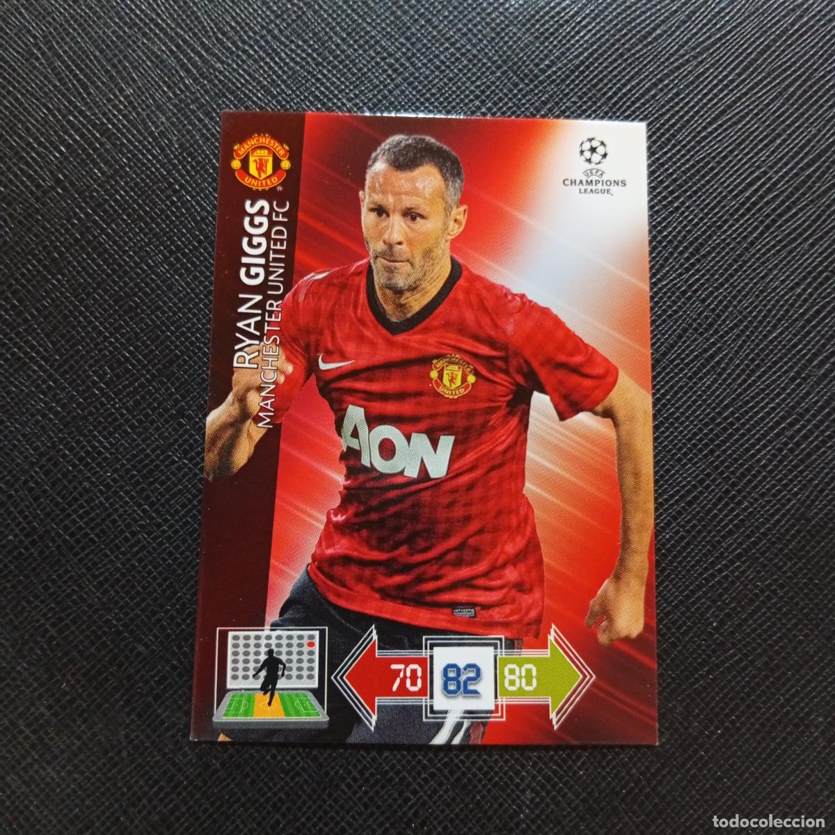 Football Stickers: GIGGS MANCHESTER UNITED ADRENALYN CHAMPIONS LEAGUE 2012 2013 FUTBOL 12 13 - A207 PG335