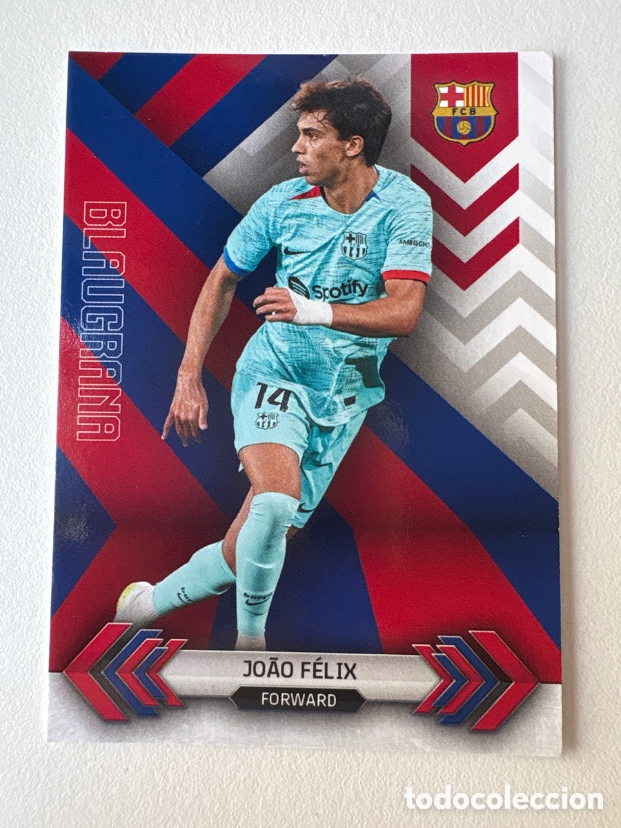 Cromos de f&uacute;tbol: Carta Joao F&eacute;lix BL-6 Bar&ccedil;a Topps 2023-24