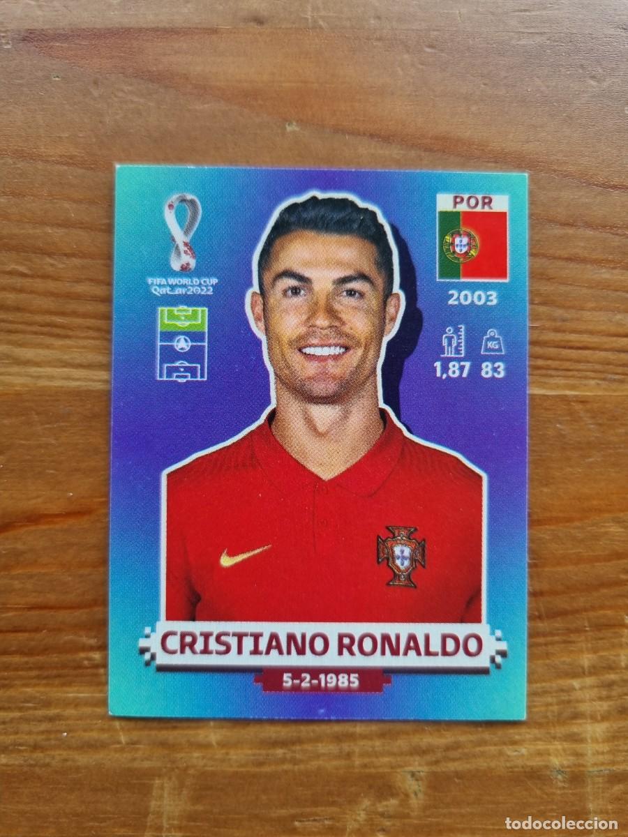 Fu&szlig;ball-Sticker: POR 18 CRISTIANO RONALDO (Portugal). FIFA World Cup QATAR 2022 (Panini)