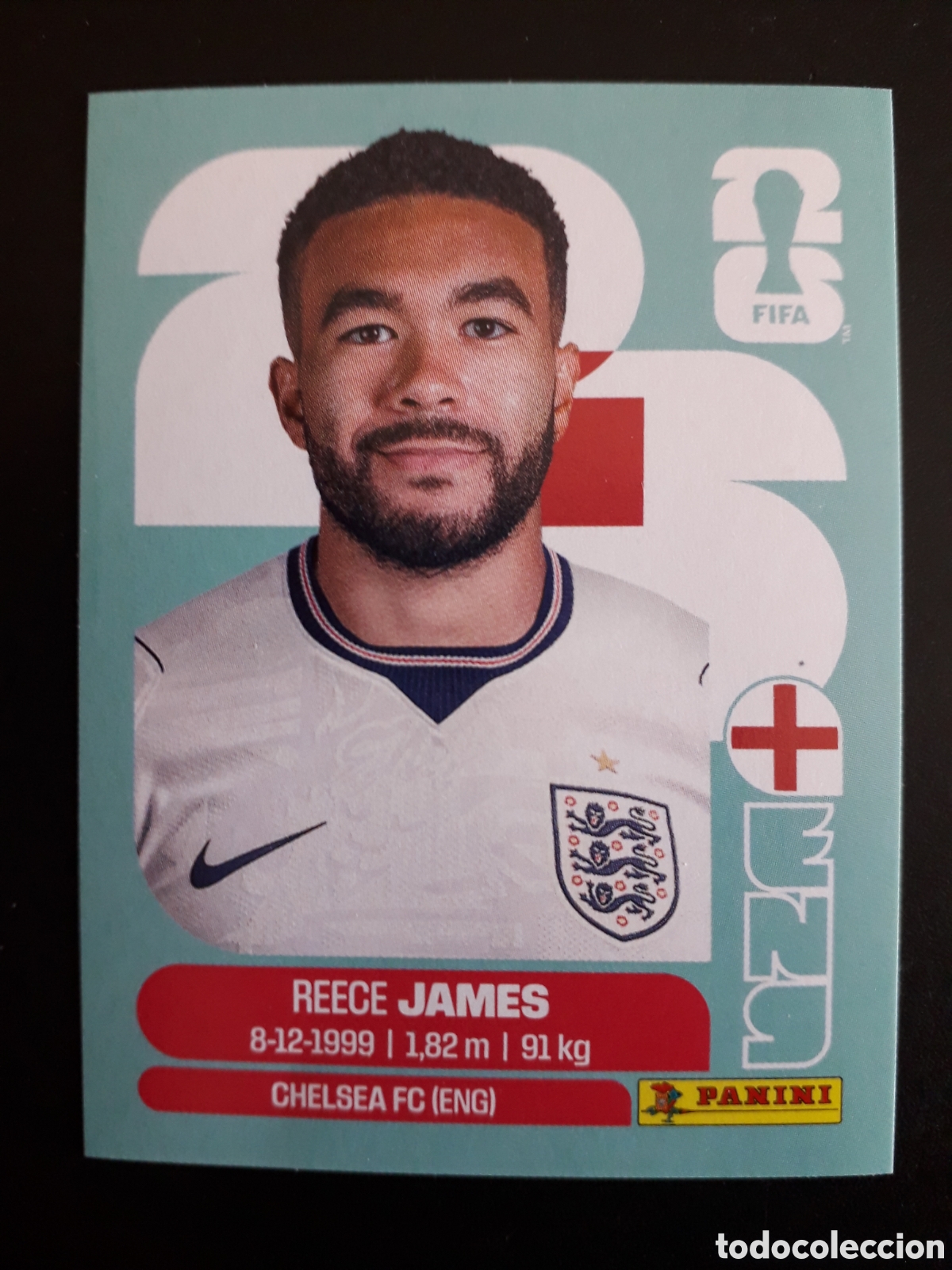 Fu&szlig;ball-Sticker: JAMES INGLATERRA ENG 7 MUNDIAL F&Uacute;TBOL 2026 FIFA WORLD CUP PANINI SIN PEGAR PEDIDO M&Iacute;NIMO 3&euro;