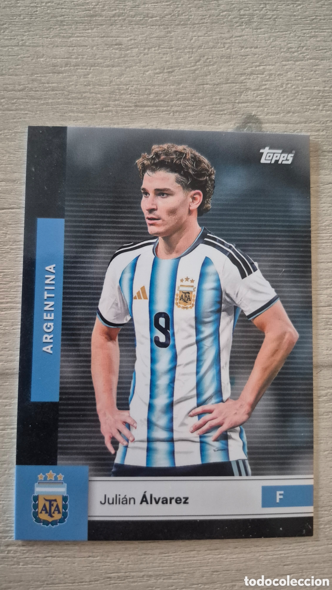 Fu&szlig;ball-Sticker: N&deg;15 Julian &Aacute;lvarez Team Set Argentina 2026