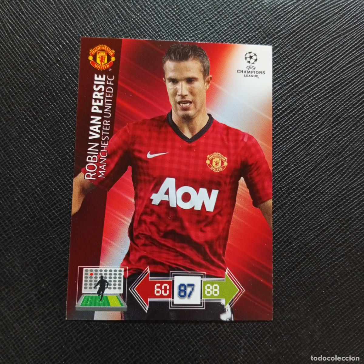 Fu&szlig;ball-Sticker: VAN PERSIE MANCHESTER UNITED ADRENALYN CHAMPIONS LEAGUE 2012 2013 FUTBOL 12 13 - A207 PG405