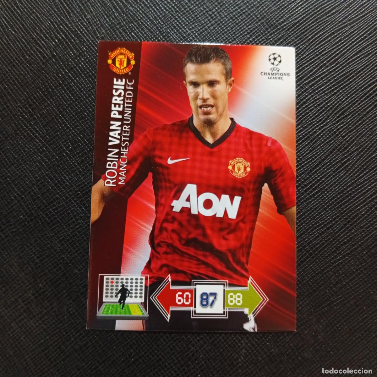 Fu&szlig;ball-Sticker: VAN PERSIE MANCHESTER UNITED ADRENALYN CHAMPIONS LEAGUE 2012 2013 FUTBOL 12 13 - A207 PG405 B