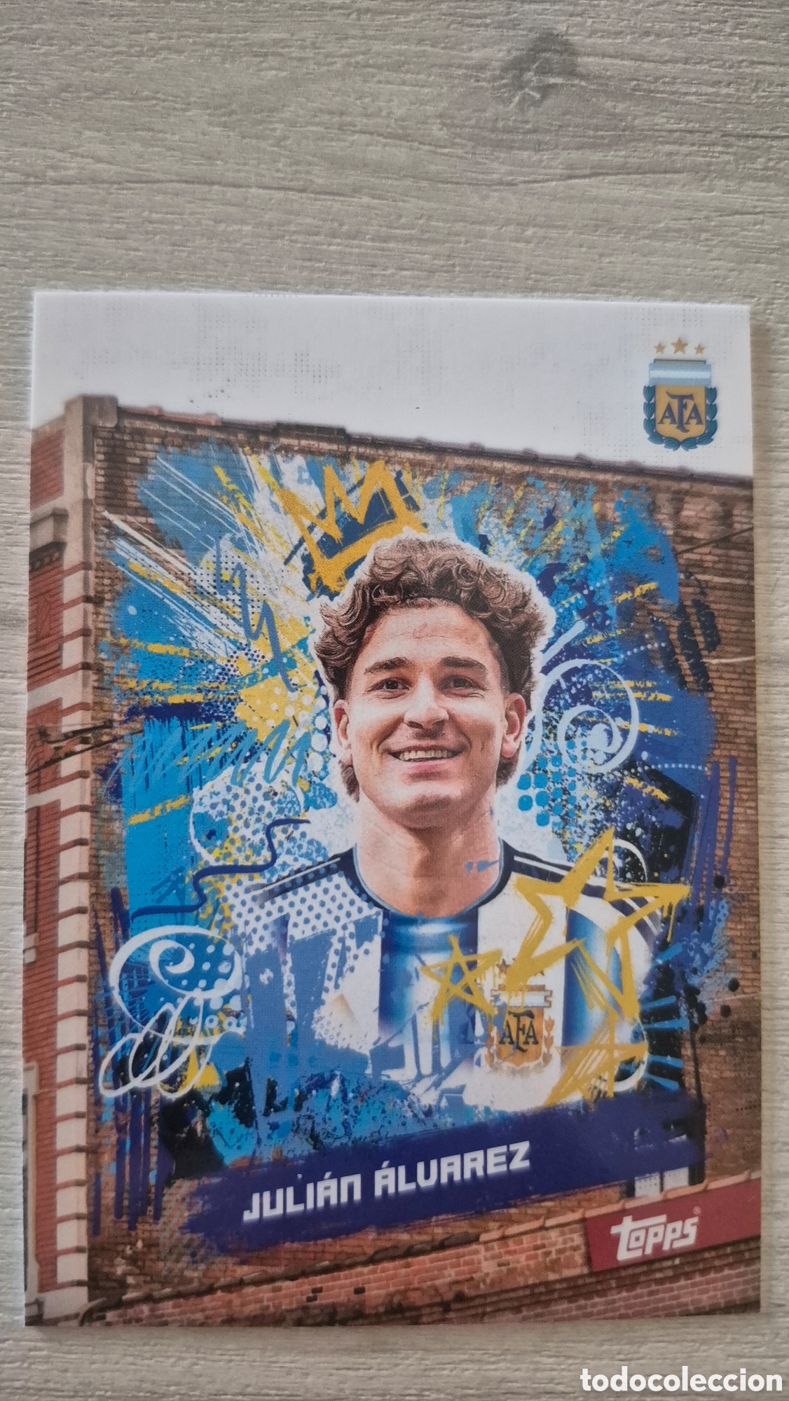Fu&szlig;ball-Sticker: N&deg;29 Julian &Aacute;lvarez Team Set Argentina 2026