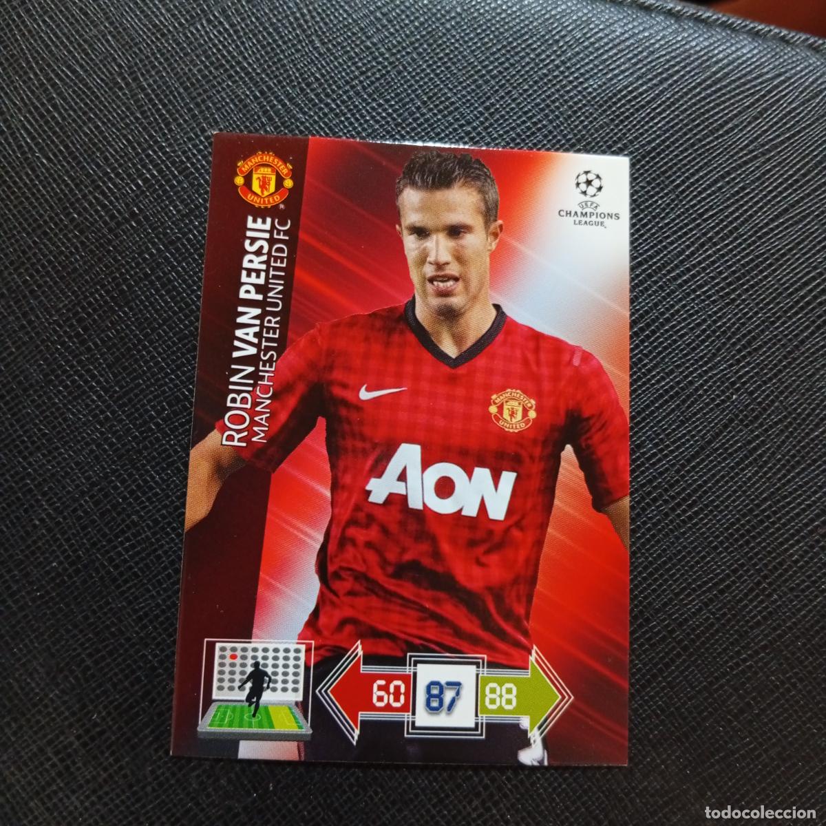 Fu&szlig;ball-Sticker: VAN PERSIE MANCHESTER UNITED ADRENALYN CHAMPIONS LEAGUE 2012 2013 FUTBOL 12 13 - A207 PG423