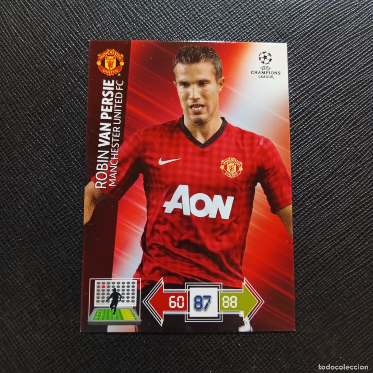 Figurine di Calcio: VAN PERSIE MANCHESTER UNITED ADRENALYN CHAMPIONS LEAGUE 2012 2013 FUTBOL 12 13 - A207 PG423 B
