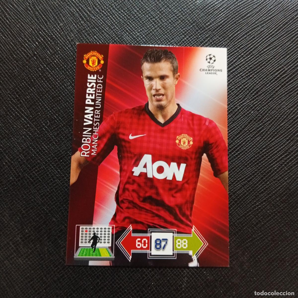 Figurine di Calcio: VAN PERSIE MANCHESTER UNITED ADRENALYN CHAMPIONS LEAGUE 2012 2013 FUTBOL 12 13 - A207 PG432