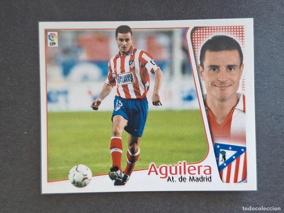 Figurine di Calcio: L4 AGUILERA ATLETICO DE MADRID LIGA ESTE 2004 2005 04 05 NUNCA PEGADO SIN PEGAR