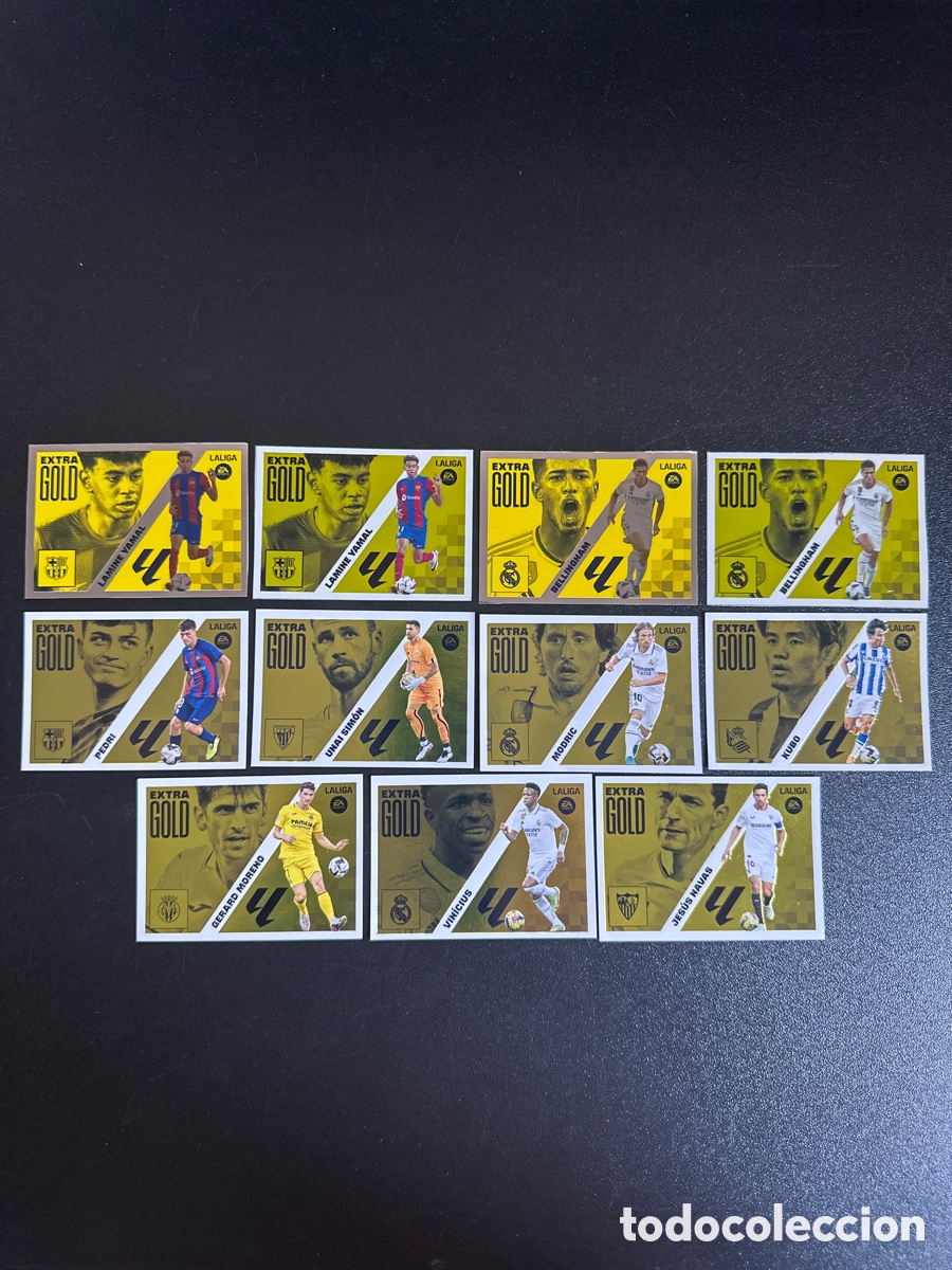 Cromos de f&uacute;tbol: LIGA ESTE 23 24 - EXTRA GOLD