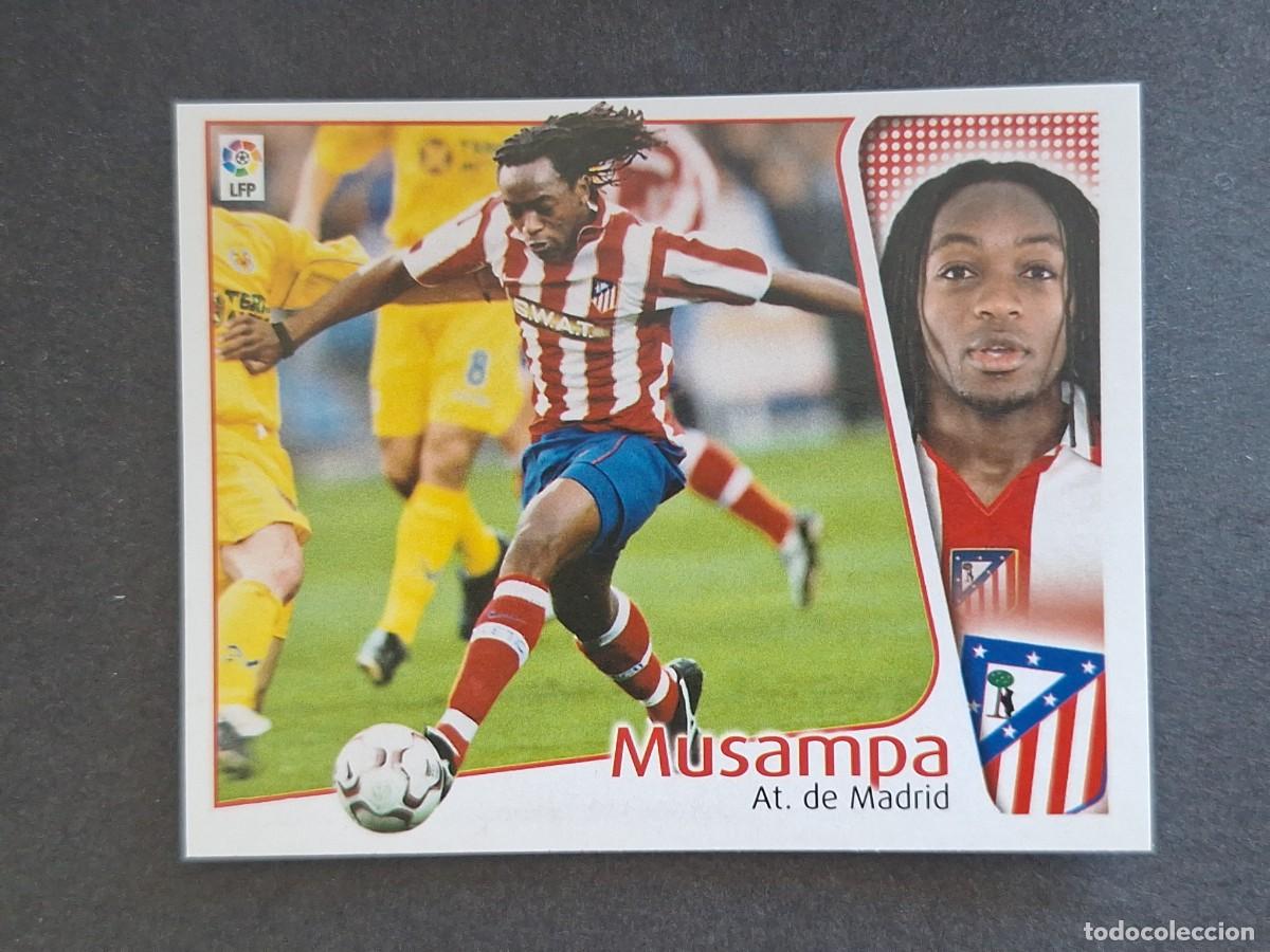 Figurine di Calcio: L4 MUSAMPA ATLETICO DE MADRID LIGA ESTE 2004 2005 04 05 NUNCA PEGADO SIN PEGAR