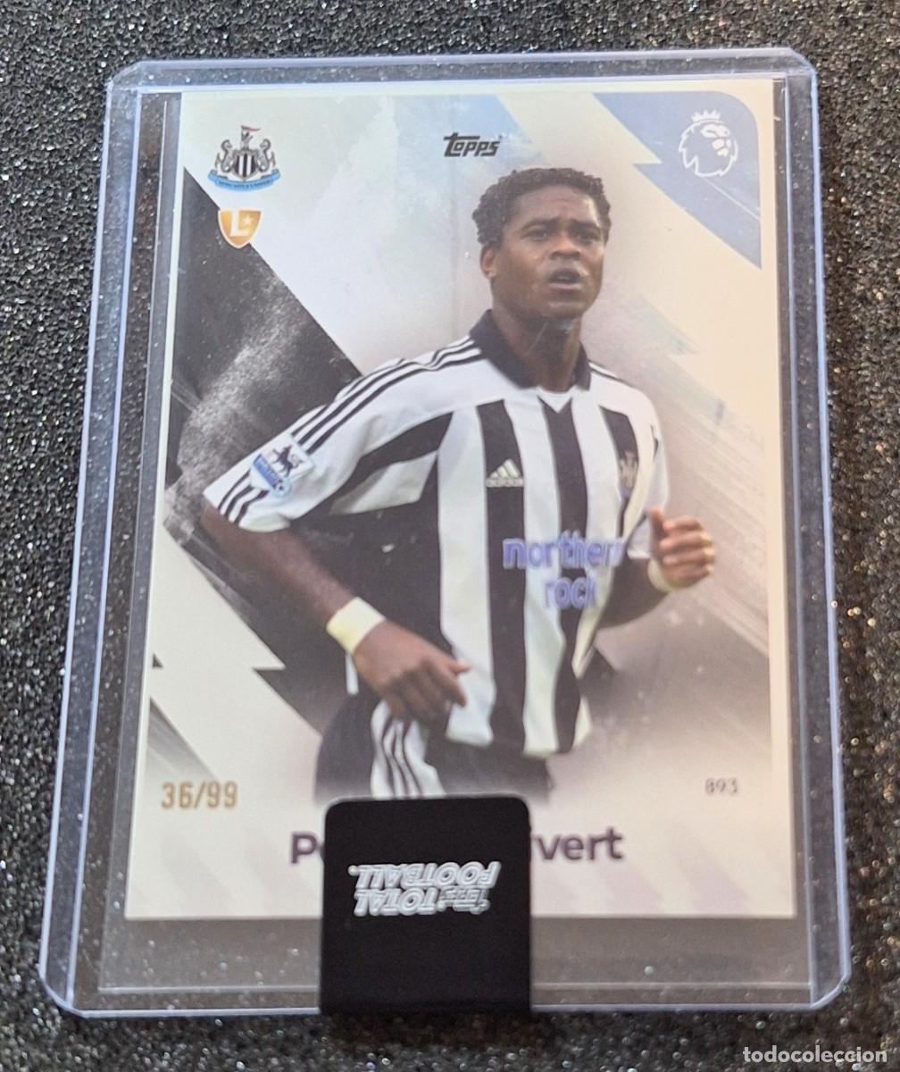 Figurine di Calcio: Patrick Kluivert Newcastle Topps Total Football 36/99