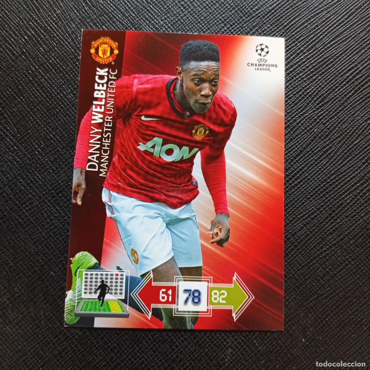 Cartes &agrave; collectionner de Football: WELBECK MANCHESTER UNITED ADRENALYN CHAMPIONS LEAGUE 2012 2013 FUTBOL 12 13 - A207 PG405