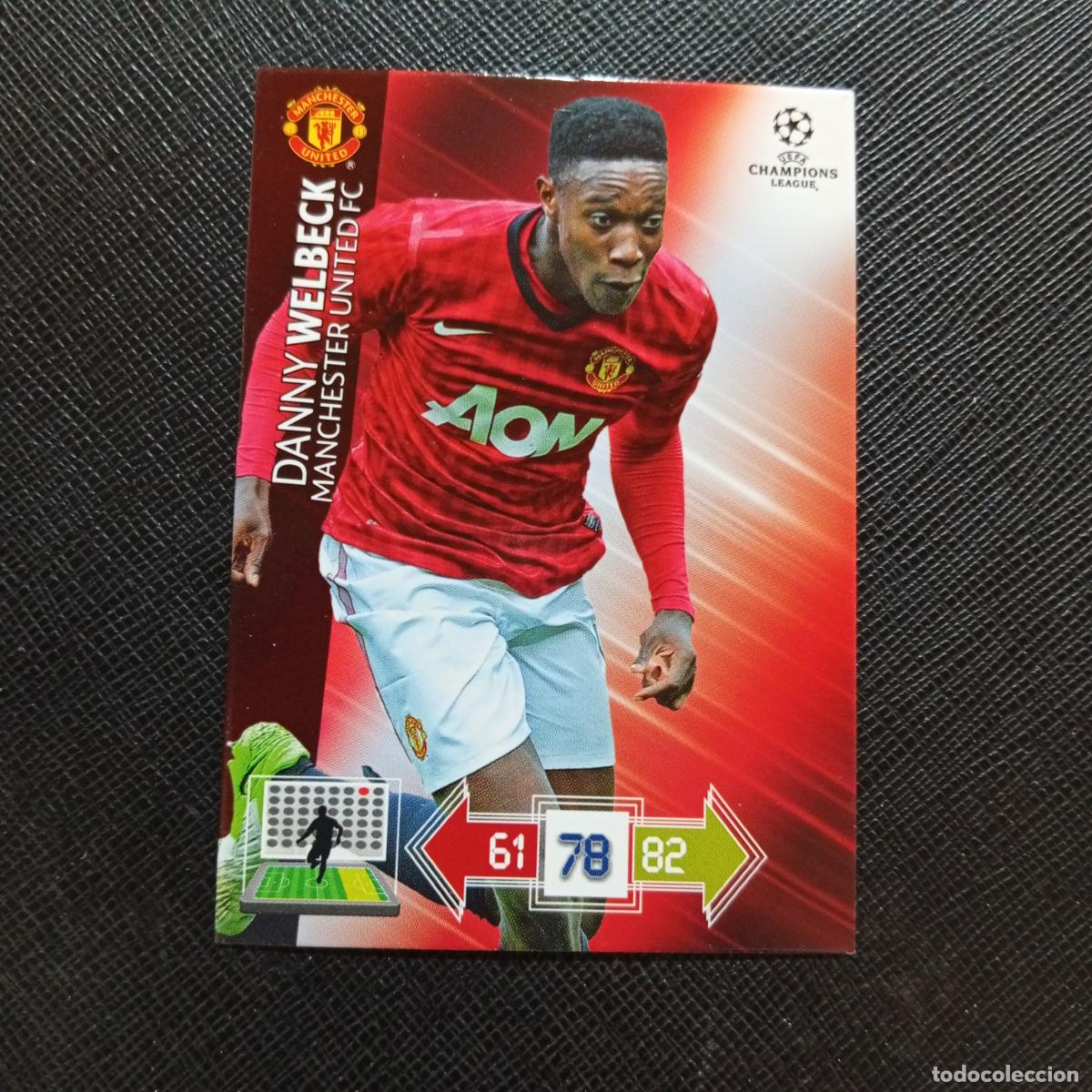 Cartes &agrave; collectionner de Football: WELBECK MANCHESTER UNITED ADRENALYN CHAMPIONS LEAGUE 2012 2013 FUTBOL 12 13 - A206 PG1