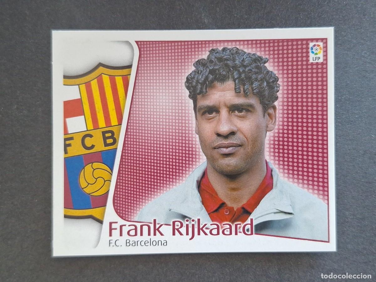 Cartes &agrave; collectionner de Football: L4 FRANK RIJKAARD ENTRENADOR F. C. BARCELONA LIGA ESTE 2004 2005 04 05 NUNCA PEGADO SIN PEGAR