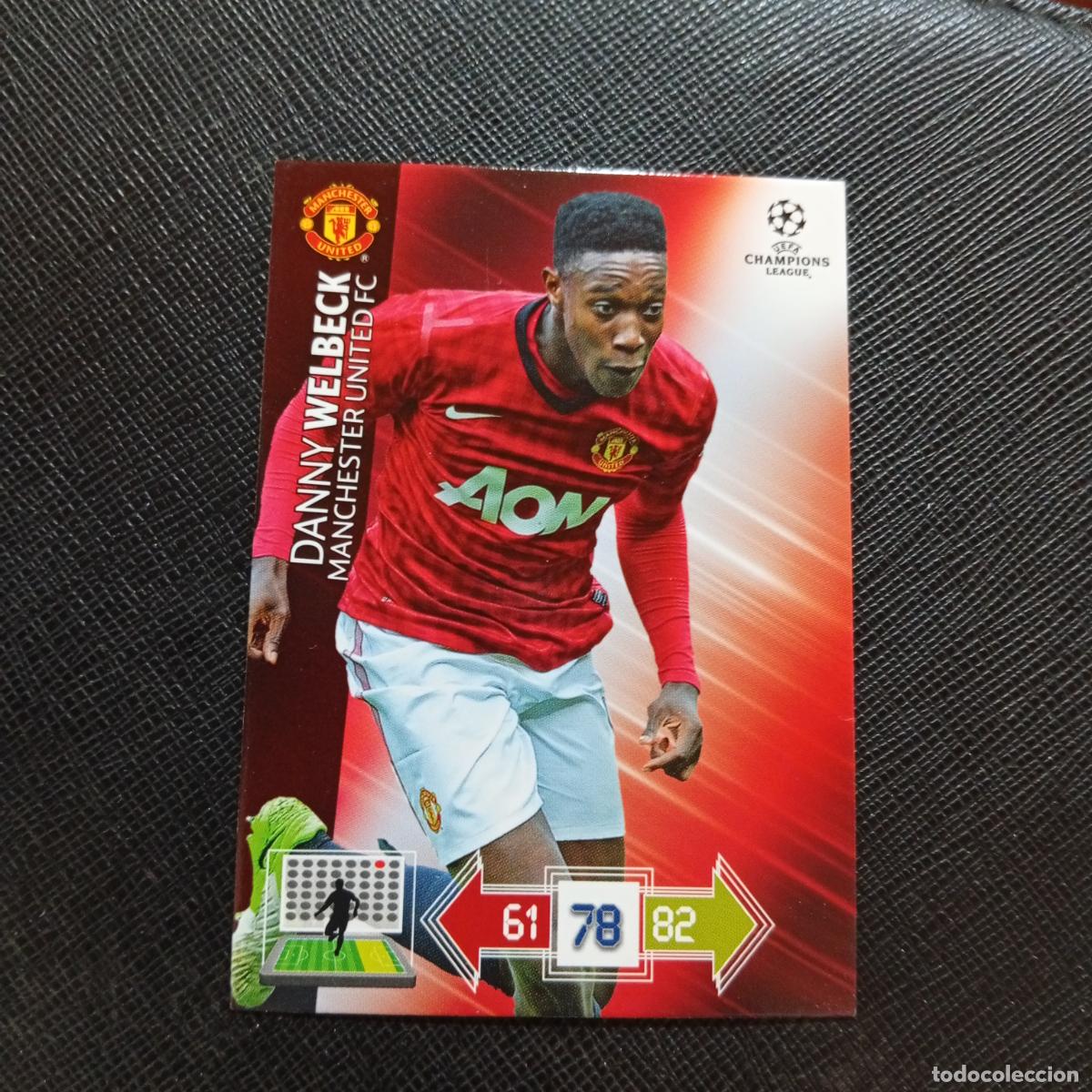 Cartes &agrave; collectionner de Football: WELBECK MANCHESTER UNITED ADRENALYN CHAMPIONS LEAGUE 2012 2013 FUTBOL 12 13 - A206 PG4