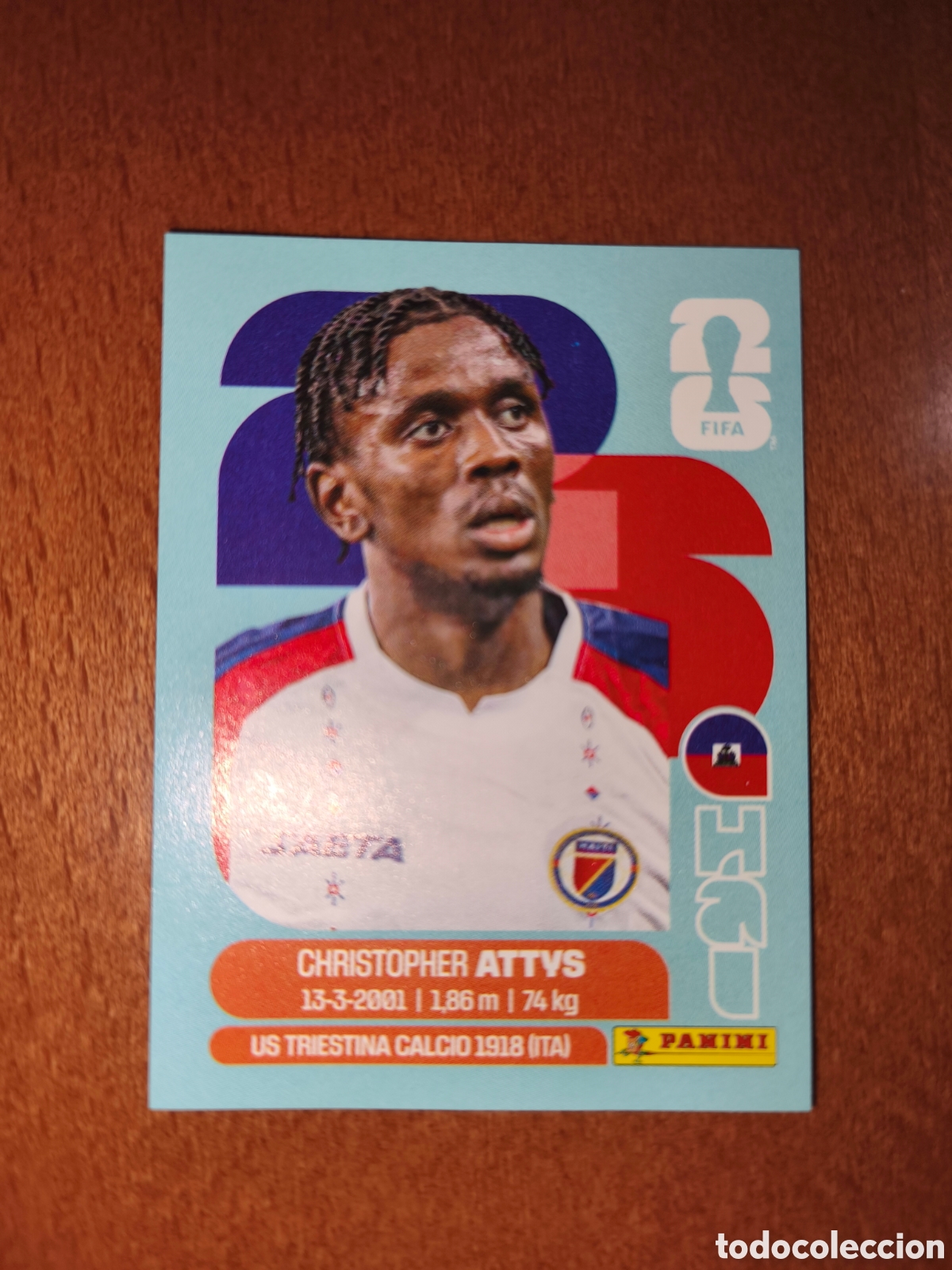 Football Stickers: HAI14 Christopher Attys HAI 14 Fifa World Cup 2026 Hait&iacute;