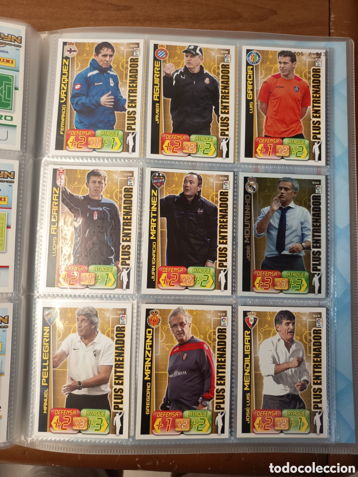 Football Stickers: PLUS ENTRENADOR 510 JOSE MOURINHO ADRENALYN XL LIGA 2012 2013 12-13