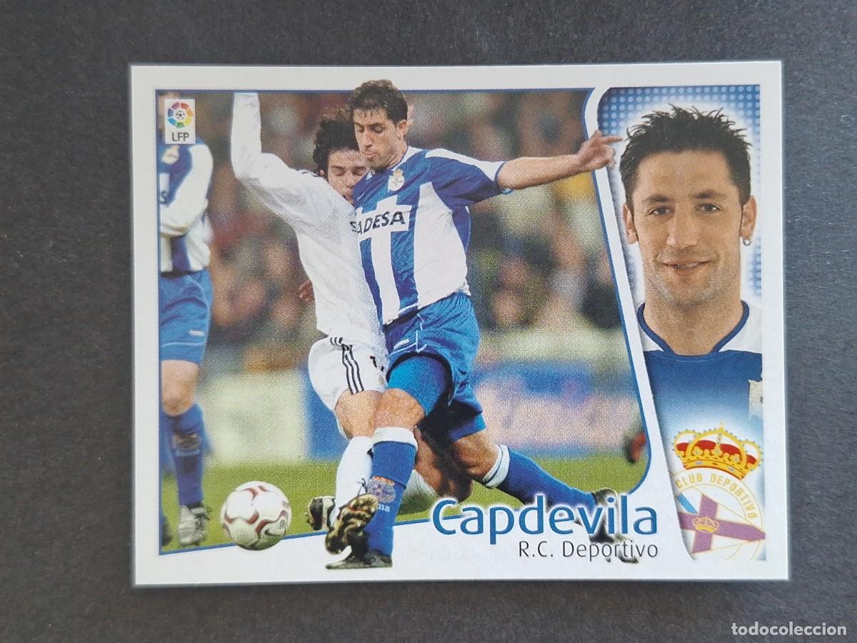 Fu&szlig;ball-Sticker: L4 CAPDEVILA DEPORTIVO DE LA CORU&Ntilde;A LIGA ESTE 2004 2005 04 05 NUNCA PEGADO SIN PEGAR