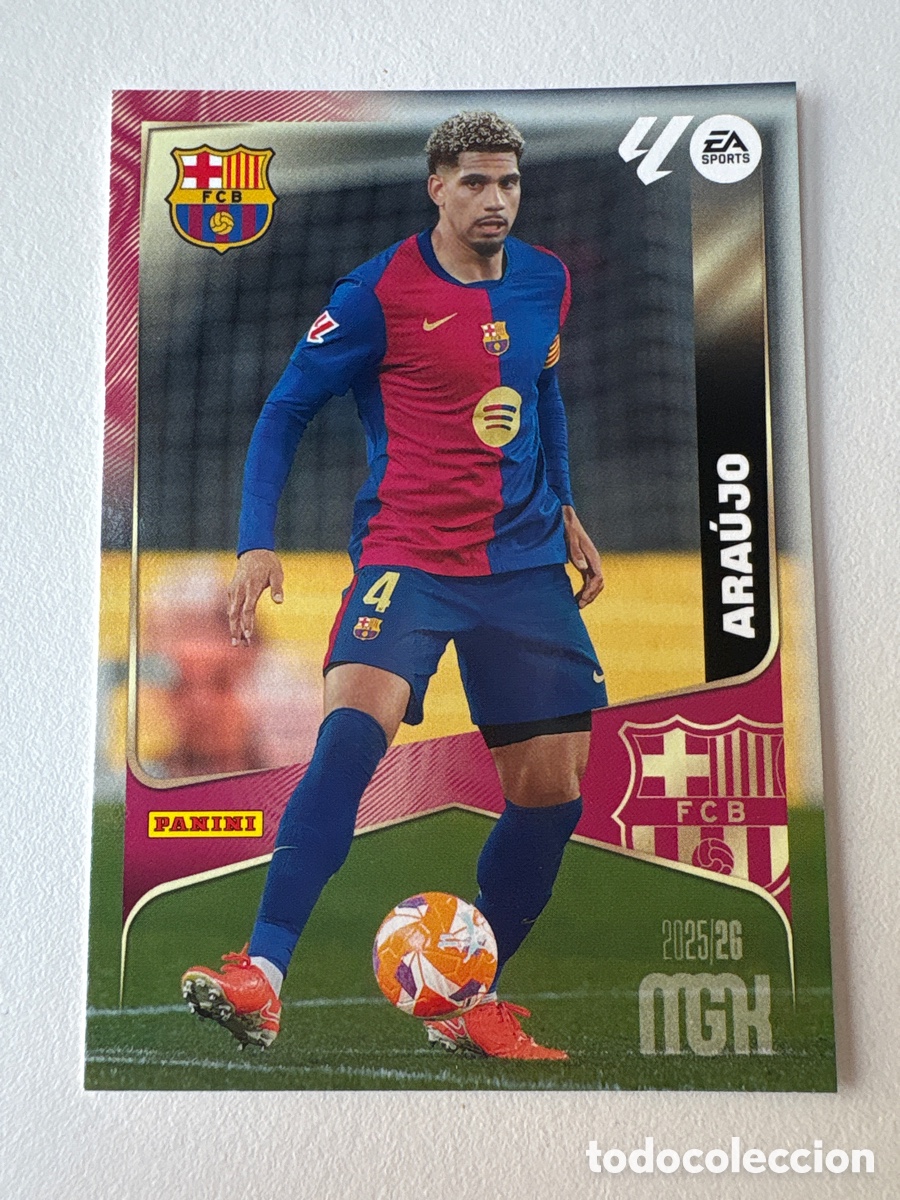 Fu&szlig;ball-Sticker: Carta Araujo 78 Bar&ccedil;a Megacracks 2025-26