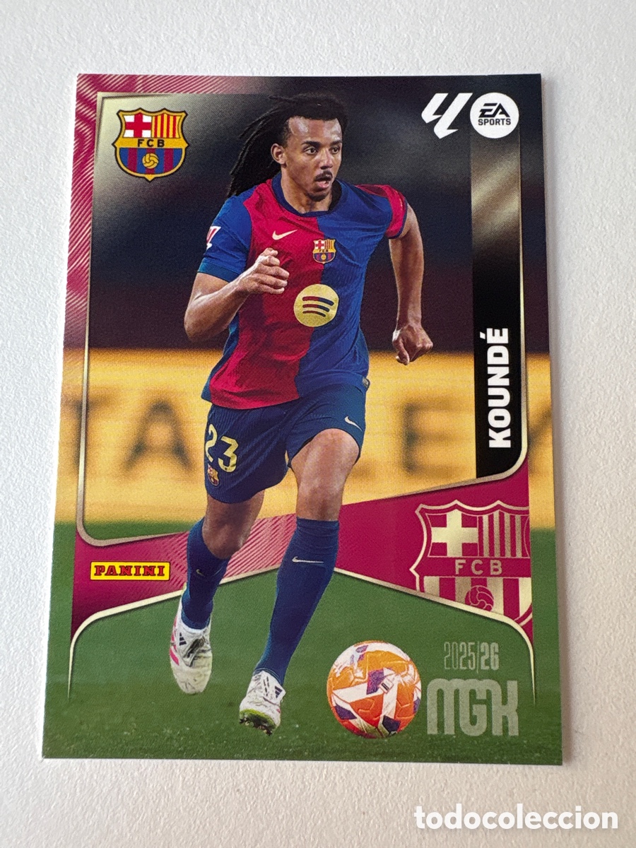 Fu&szlig;ball-Sticker: Carta Kound&eacute; 76 Bar&ccedil;a Megacracks 2025-26